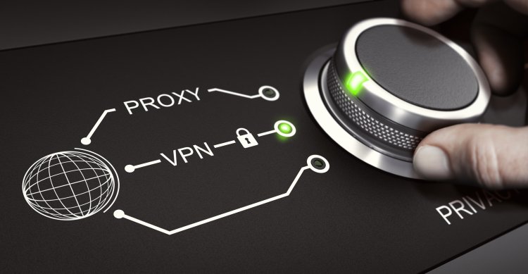 vpn services providers hand on dial knob  proxy vpn 